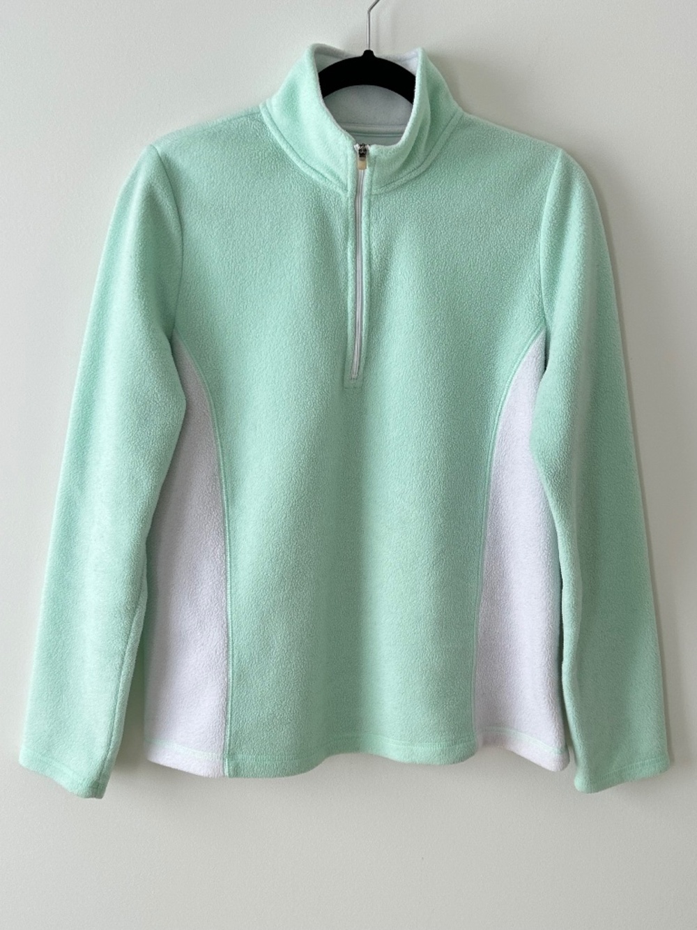 Tek Gear Mint Green & White Fleece Pullover